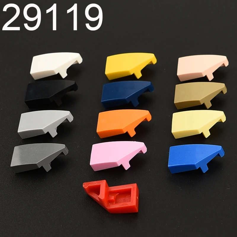 10PCS Building block 29119 Slope Curved 2 x 1 with Stud Notch Right accessories parts MOC DIY Education Build Toys Brick
10PCS Building block 29119 Slope Curved 2 x 1 with Stud Notch Right accessories parts MOC DIY Education Build Toys Brick