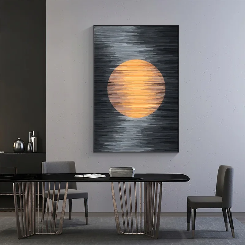 Hand-painted Oil Painting On Canvas Modern Decorative Painting Abstract Sunrise Hanging Painting Frameless For Living Room
Hand-painted Oil Painting On Canvas Modern Decorative Painting Abstract Sunrise Hanging Painting Frameless For Living Room