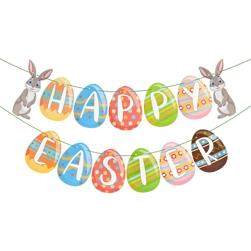 1Set Happy Easter Bunny Material Banner Decoration Festive Home Wall Hanging Background Kids Birthday Party Supplies
1Set Happy Easter Bunny Material Banner Decoration Festive Home Wall Hanging Background Kids Birthday Party Supplies