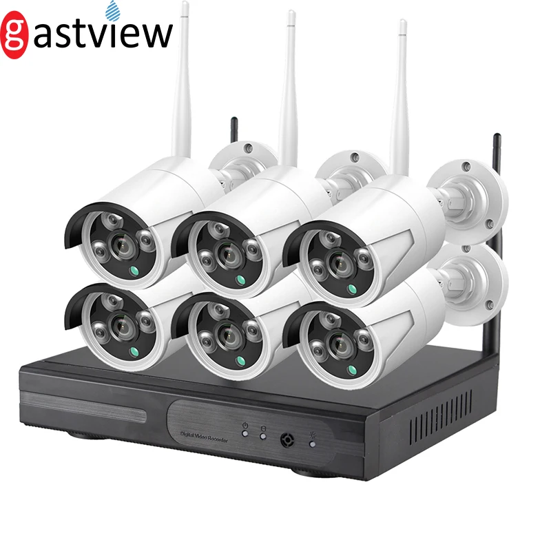 6CH 1080P Audio Wireless NVR Kit P2P 1080P Indoor Outdoor Night Vision Security 2.0MP audio IP Camera WIFI CCTV System
6CH 1080P Audio Wireless NVR Kit P2P 1080P Indoor Outdoor Night Vision Security 2.0MP audio IP Camera WIFI CCTV System