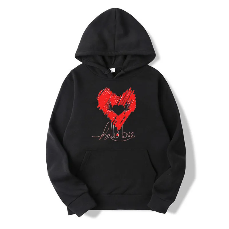 Women Hoodie Love Heart Printed Hoodies Women Fleece Long Sleeve Loose Sweatshirt with Hat Girls Pullovers Winter
Women Hoodie Love Heart Printed Hoodies Women Fleece Long Sleeve Loose Sweatshirt with Hat Girls Pullovers Winter