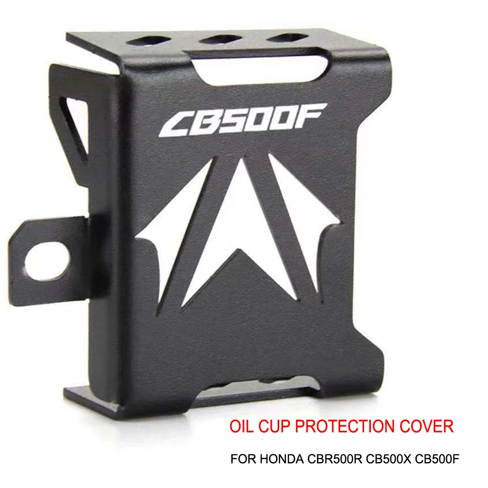 Motorcycle Rear Brake Pump Fluid Tank Reservoir Guard Protector Cover OIL CUP With LOGO For Honda CB500F CB 500F CB500 F
Motorcycle Rear Brake Pump Fluid Tank Reservoir Guard Protector Cover OIL CUP With LOGO For Honda CB500F CB 500F CB500 F