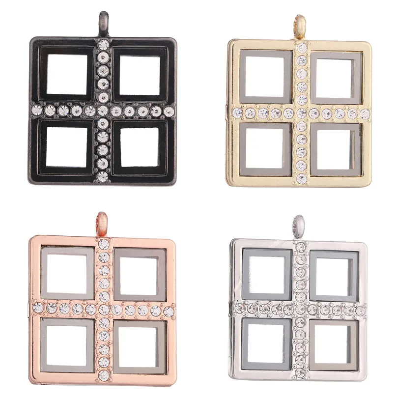 10pcs Alloy Four Small Squares Glass Floating Locket Relicario Memory Living Pendant For jewelry making Accessories Wholesale
10pcs Alloy Four Small Squares Glass Floating Locket Relicario Memory Living Pendant For jewelry making Accessories Wholesale