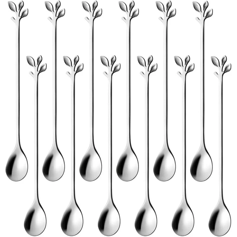 Coffee Spoon Set, Teaspoons, Creative Coffee Ice Cream Spoons, Stainless Steel, Mini Stirring Spoons
Coffee Spoon Set, Teaspoons, Creative Coffee Ice Cream Spoons, Stainless Steel, Mini Stirring Spoons