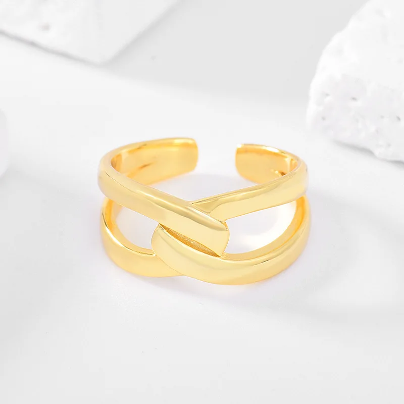 925 Sterling Silver Rings For Women Accessories Gold Open Ladies Ring Anillos Plata 925 Para Mujer Minimalist Jewellery
925 Sterling Silver Rings For Women Accessories Gold Open Ladies Ring Anillos Plata 925 Para Mujer Minimalist Jewellery