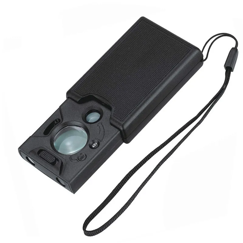 Handheld Illuminated Magnifier 30X 45X 60X Magnifying Glass With LED Light Drawer-type LED Lupa Jewelry Loupe Mini Microscope
Handheld Illuminated Magnifier 30X 45X 60X Magnifying Glass With LED Light Drawer-type LED Lupa Jewelry Loupe Mini Microscope