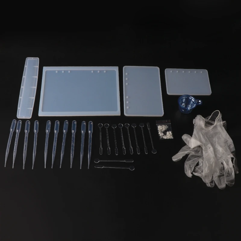 144pcs Resin Casting Molds for Notebook Cover Silicone Notebook Ruler Shape Paperweight for Jewelry DIY
144pcs Resin Casting Molds for Notebook Cover Silicone Notebook Ruler Shape Paperweight for Jewelry DIY