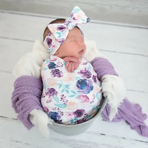 USA Newborn Baby Floral Snuggle Swaddling Wrap Blanket Sleeping Bag Swaddle 3Pcs Floral Wrapping Cloth + Headwear + Hat
USA Newborn Baby Floral Snuggle Swaddling Wrap Blanket Sleeping Bag Swaddle 3Pcs Floral Wrapping Cloth + Headwear + Hat