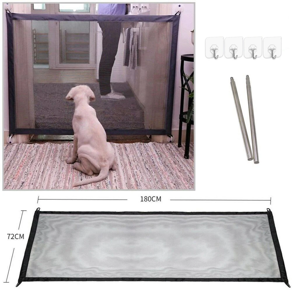 Portable Pet Barrier Folding Breathable Mesh Net Dog Separation Guard Gate Pet Isolated Fence Enclosure Dog Safety Supplies
Portable Pet Barrier Folding Breathable Mesh Net Dog Separation Guard Gate Pet Isolated Fence Enclosure Dog Safety Supplies