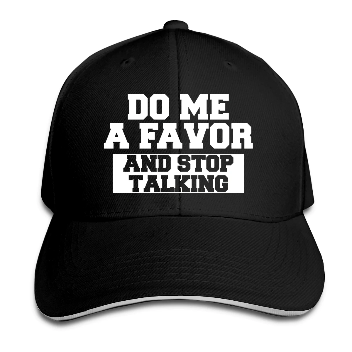 Do Me A Favor Stop Talking Hat Baseball Cap for Men Women Fashion Adjustable Sun Hat
Do Me A Favor Stop Talking Hat Baseball Cap for Men Women Fashion Adjustable Sun Hat