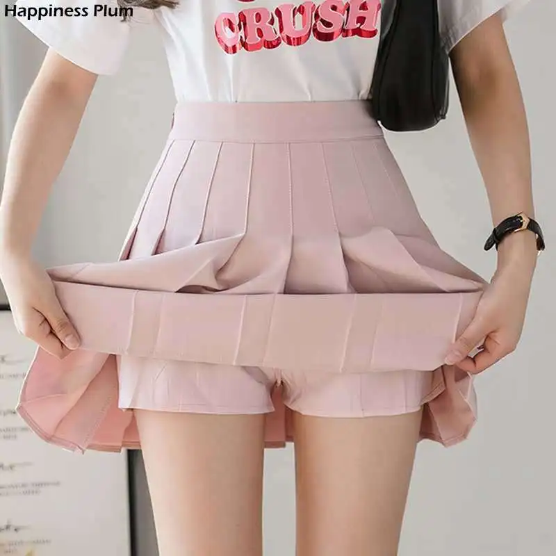 Women Fashion Summer High Waist Pleated Skirt Wind Cosplay Skirt Kawaii Female Mini Skirts Short Under It Sweet Girls DanceSkirt
Women Fashion Summer High Waist Pleated Skirt Wind Cosplay Skirt Kawaii Female Mini Skirts Short Under It Sweet Girls DanceSkirt