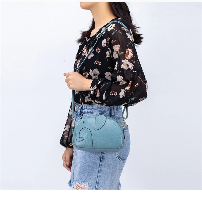 

Top Layers Luxury Woman Handbags Crossbody Bags For Women Designer Flap Bag Elephant Small Shoulder Girl Messenger Bag