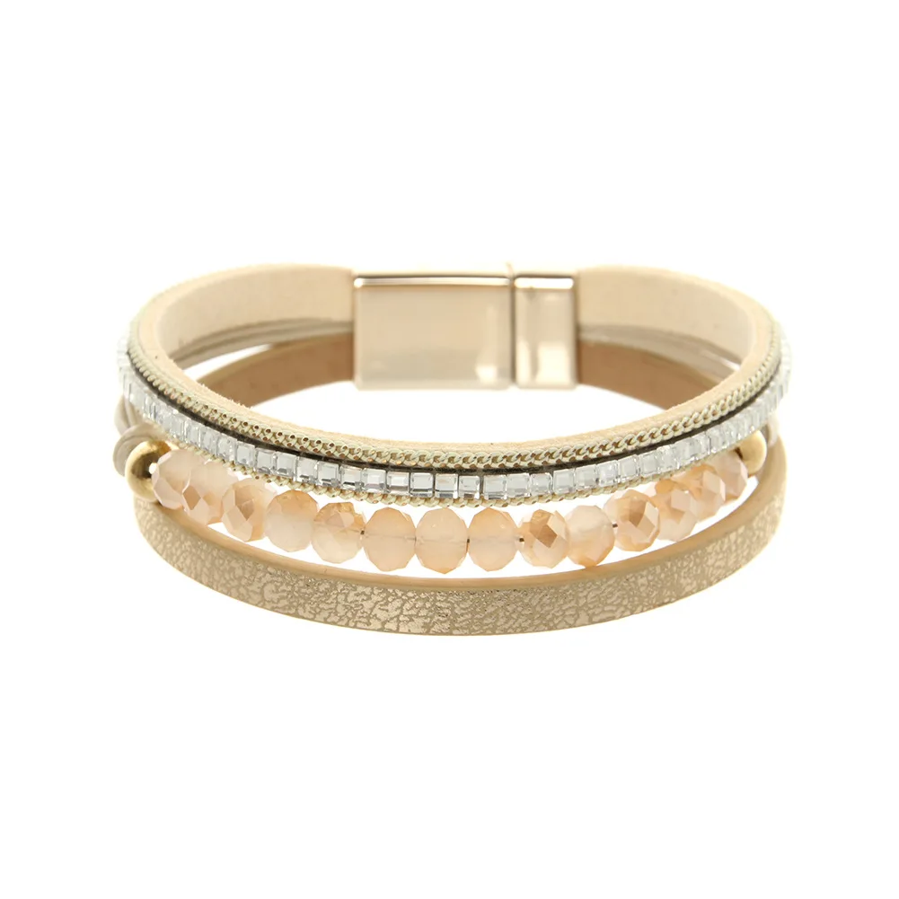 ORNAPEADIA Fashion Retro Bracelet for Women Bohemian Multi-layer Exquisite Crystal Bead Bracelet Ethnic Style Gift for Girls
ORNAPEADIA Fashion Retro Bracelet for Women Bohemian Multi-layer Exquisite Crystal Bead Bracelet Ethnic Style Gift for Girls