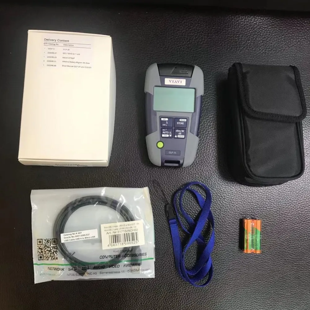 Сетевой мультиметр, тестер оптических кабелей, измеритель мощности JDSU FTTH Ingaas-Fiber Smartpocket
Сетевой мультиметр, тестер оптических кабелей, измеритель мощности JDSU FTTH Ingaas-Fiber Smartpocket