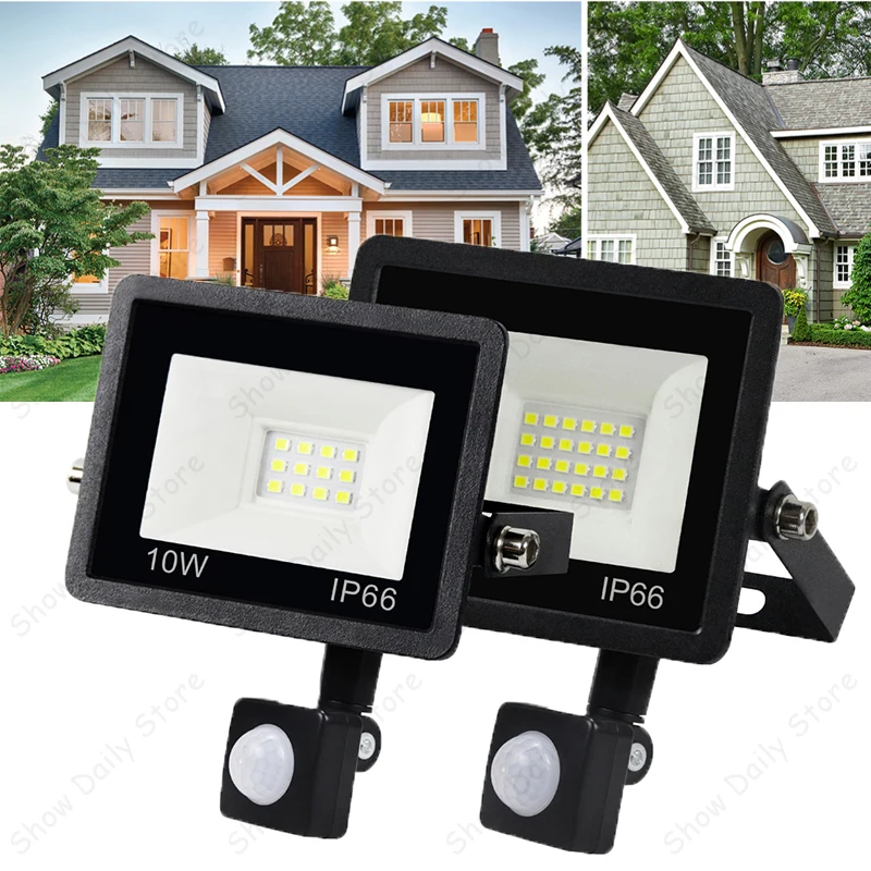PIR Motion Sensor LED Flood Light 10W 30W 50W 100W Outdoor Floodlight 220V Waterproof Led Spotlight For Garden Wall Street Light
PIR Motion Sensor LED Flood Light 10W 30W 50W 100W Outdoor Floodlight 220V Waterproof Led Spotlight For Garden Wall Street Light