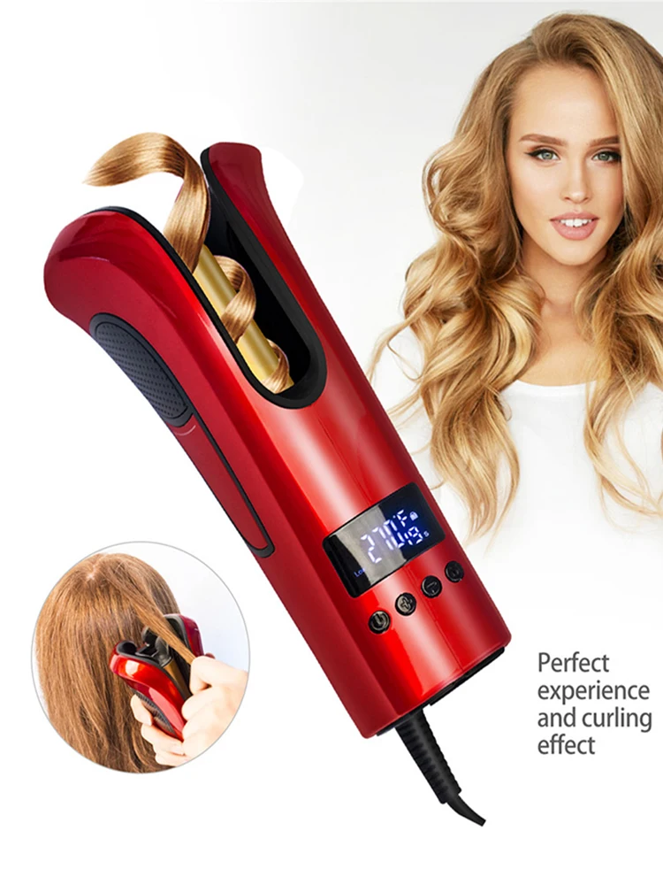 Automatic LCD Hair Curler Anti-scalding Ceramic Curling Iron Hair Curling Curler Hair Salon Auto Curl Iron Roller Styler Machine 
Automatic LCD Hair Curler Anti-scalding Ceramic Curling Iron Hair Curling Curler Hair Salon Auto Curl Iron Roller Styler Machine