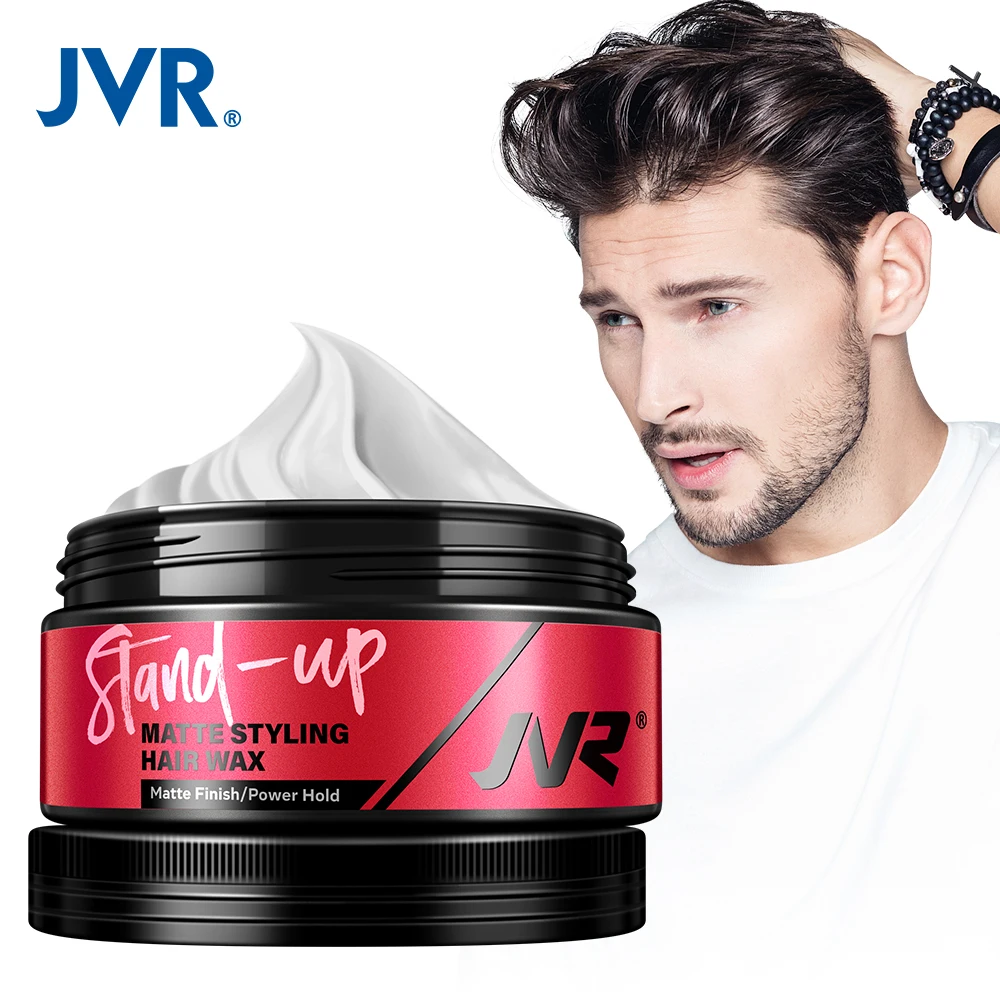JVR Pomade for Men Hair Wax Hair Styling Low Shine Pliable Clay Matte setting spray Hard Head Edge Control 80g
JVR Pomade for Men Hair Wax Hair Styling Low Shine Pliable Clay Matte setting spray Hard Head Edge Control 80g