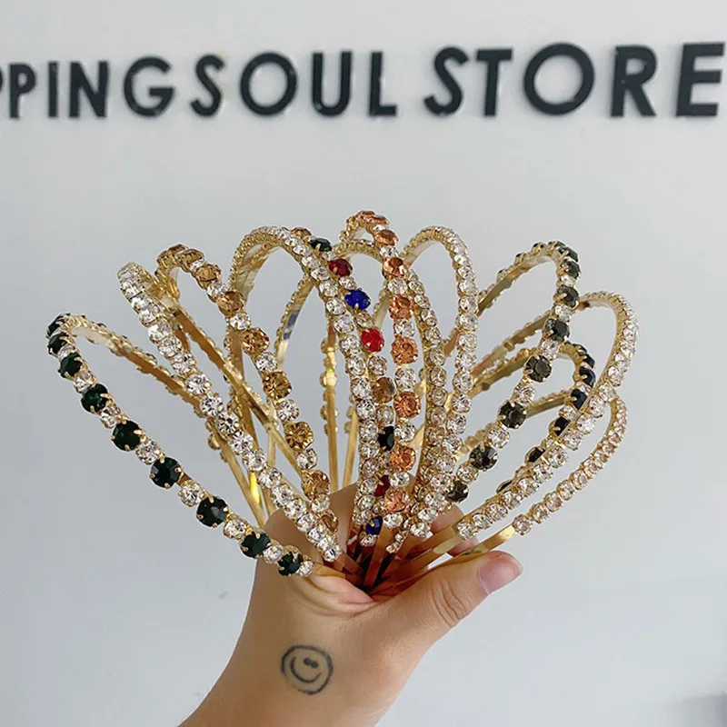High-end Baroque Alloy Full Rhinestone Headbands Fashion Hair Accessories Women Double Root Pearl Hollow Hairband Cute Hair Hoop
High-end Baroque Alloy Full Rhinestone Headbands Fashion Hair Accessories Women Double Root Pearl Hollow Hairband Cute Hair Hoop