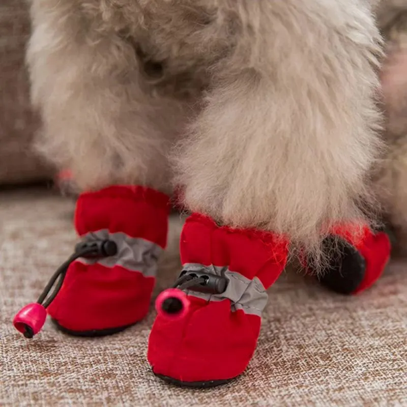 s 4pcs Antiskid Puppy Shoes Pet Protection Soft-soled Pet Dog Shoes Winter Prewalkers Soft Supplies Pet Paw Care
s 4pcs Antiskid Puppy Shoes Pet Protection Soft-soled Pet Dog Shoes Winter Prewalkers Soft Supplies Pet Paw Care