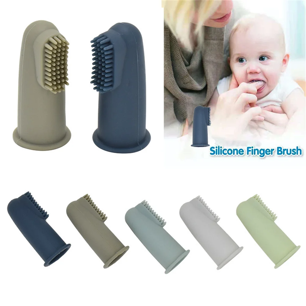 1 Pc Safety Soft Silicone Finger Toothbrush For Baby Kids Training Brushing Teeth Baby Oral Cleaning Brush Food Grade Oral Care
1 Pc Safety Soft Silicone Finger Toothbrush For Baby Kids Training Brushing Teeth Baby Oral Cleaning Brush Food Grade Oral Care