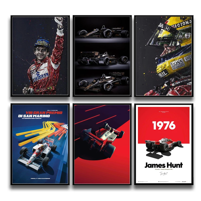 Ayrton Senna F1 Formula Legend Star Champion Race Car Canvas Painting Vintage Poster and Prints Wall Art Picture for Home Decor
Ayrton Senna F1 Formula Legend Star Champion Race Car Canvas Painting Vintage Poster and Prints Wall Art Picture for Home Decor