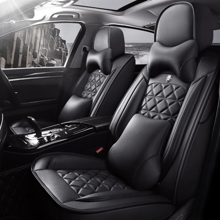 Luxury Rhombus Full Seat Car Seat Cover PU Leather Cushion Pad Surround Breathable With Headrest
Luxury Rhombus Full Seat Car Seat Cover PU Leather Cushion Pad Surround Breathable With Headrest