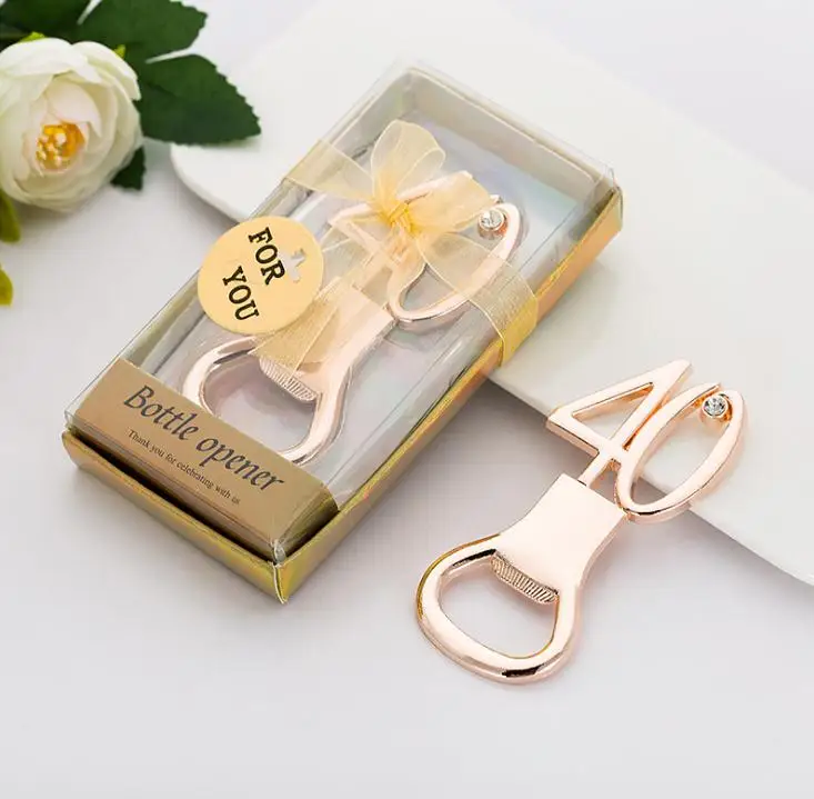 Gold Digital 40 Opener Beer Bottle Opener Wedding Birthday Party Giveaway Gift For Guest 100 Pieces Wholesale
Gold Digital 40 Opener Beer Bottle Opener Wedding Birthday Party Giveaway Gift For Guest 100 Pieces Wholesale