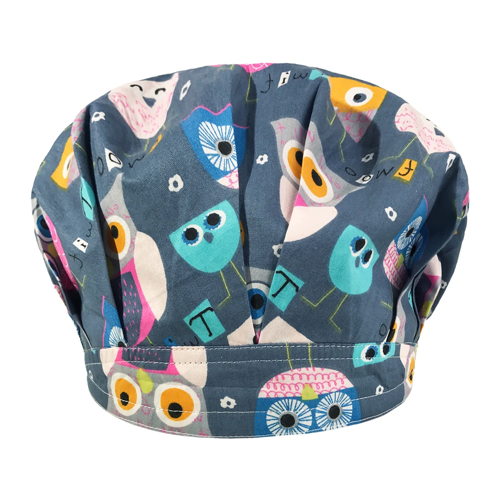 Long-hair woman scrubs hat sweat-absorbent unisex Beautician accessories cartoon print pet beauty work caps Health services caps
Long-hair woman scrubs hat sweat-absorbent unisex Beautician accessories cartoon print pet beauty work caps Health services caps