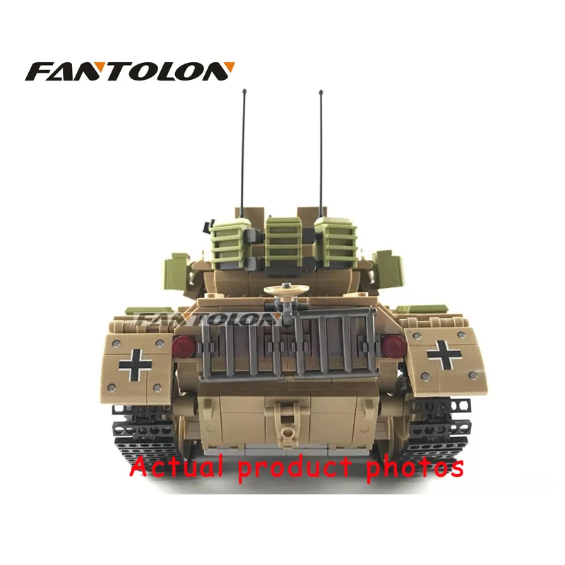 1753Pcs USA M60 Patton Battle Tank With 6 Color Printing Soldier Figures Military Building Block Brick Gift Toy For Kid
1753Pcs USA M60 Patton Battle Tank With 6 Color Printing Soldier Figures Military Building Block Brick Gift Toy For Kid