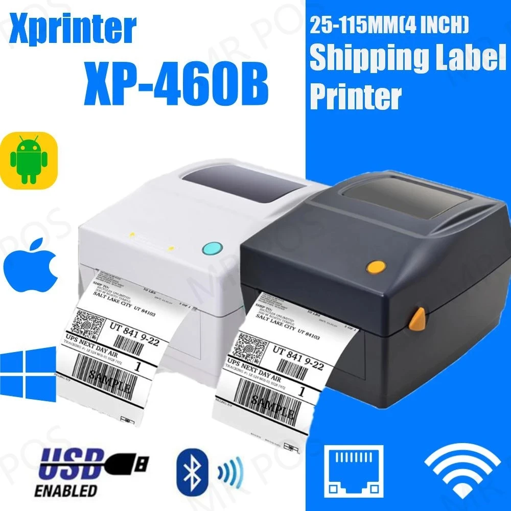 

Принтер штрих-кода для этикеток Xprinter, термопринтер для чеков, принтер штрих-кода 20 мм-100 мм с автоматической доставкой