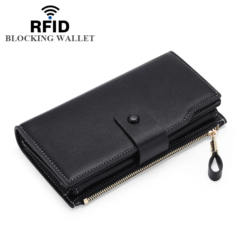 Brand Designer Women Wallets Long Large Capacity Clutch Folding Zipper Wallet Card Holder With Cell Phone Pocket Purse Billetera
Brand Designer Women Wallets Long Large Capacity Clutch Folding Zipper Wallet Card Holder With Cell Phone Pocket Purse Billetera