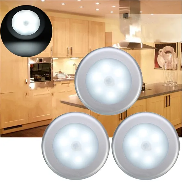 3pcs Wireless Night Light PIR Motion Auto Sensor Wall Lamp Smart Motion Sensing 6 LED Lamp Light Battery Operated
3pcs Wireless Night Light PIR Motion Auto Sensor Wall Lamp Smart Motion Sensing 6 LED Lamp Light Battery Operated