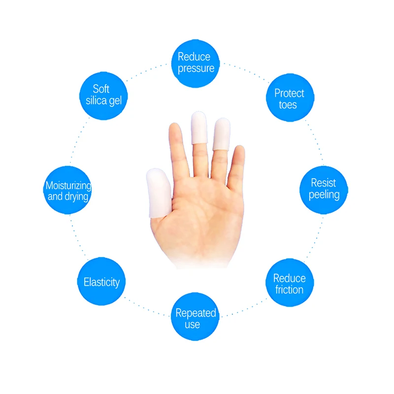 M 2PCS Silicone Big Toe Cover Finger Toe Eye Blister Protects Toe Head Cover Soft Breathable
M 2PCS Silicone Big Toe Cover Finger Toe Eye Blister Protects Toe Head Cover Soft Breathable