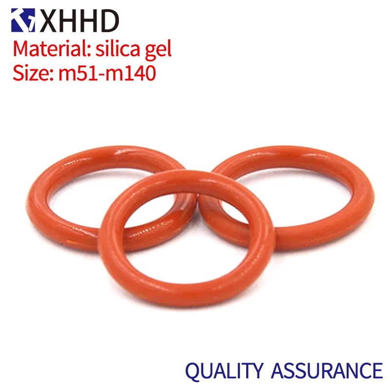 10PCS M51-M140 Silicone Sealing Red Gasket High Temperature Resistant Silica Gel Oring Washer Waterproof Silicon Sealing Ring
10PCS M51-M140 Silicone Sealing Red Gasket High Temperature Resistant Silica Gel Oring Washer Waterproof Silicon Sealing Ring
