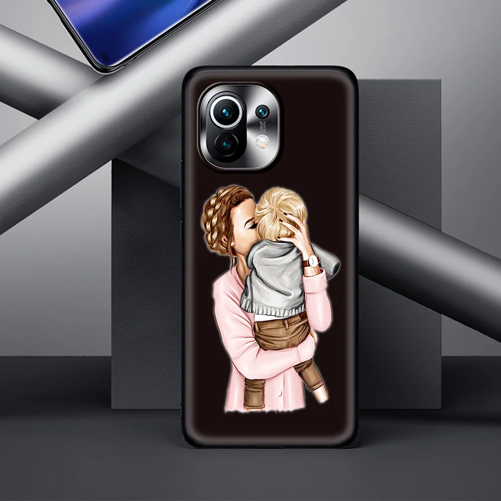 Baby Mom Girl Luxury Case for Xiaomi Mi Poco X3 NFC 10S 10T 9T Note 10 Lite M3 9 Lite 11 Silicone Soft TPU Coque Shell
Baby Mom Girl Luxury Case for Xiaomi Mi Poco X3 NFC 10S 10T 9T Note 10 Lite M3 9 Lite 11 Silicone Soft TPU Coque Shell