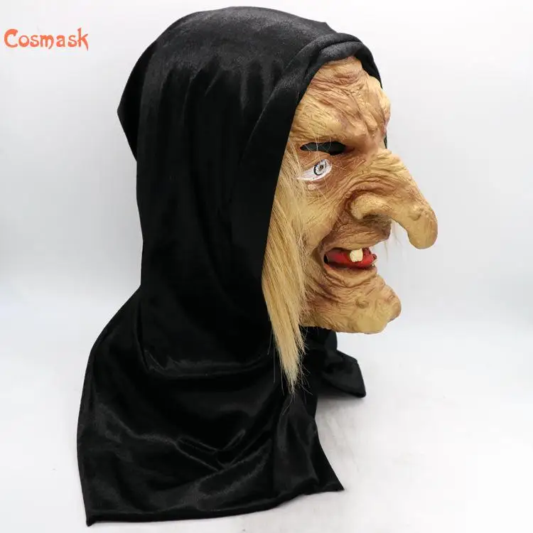 Страшная взрослая маска ведьмы Cosmask, Реалистичная латексная маска ведьмы на Хэллоуин, ужасная маска на Хэллоуин
Страшная взрослая маска ведьмы Cosmask, Реалистичная латексная маска ведьмы на Хэллоуин, ужасная маска на Хэллоуин