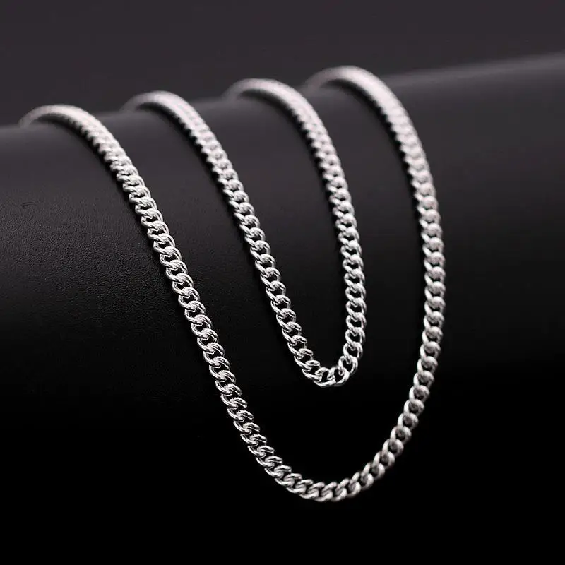 100% 925 Sterling Silver NK Chain By The Meter For Jewelry Making 2/2.5/3/3.5/4mm 925S NK Chain By Meter Wholesale 1m
100% 925 Sterling Silver NK Chain By The Meter For Jewelry Making 2/2.5/3/3.5/4mm 925S NK Chain By Meter Wholesale 1m