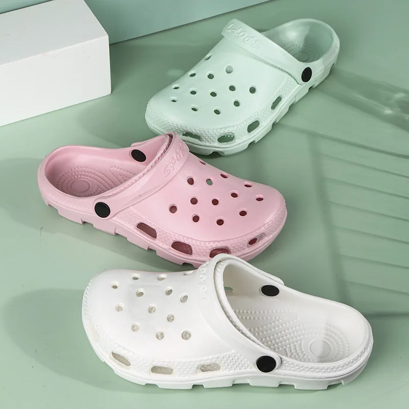 Women's Summer 2021 Sandals Slippers Sandalias Man Male Female Beach Outdoor Garden Flat Non-slip Soft Eva Durable Hole Shoes
Women's Summer 2021 Sandals Slippers Sandalias Man Male Female Beach Outdoor Garden Flat Non-slip Soft Eva Durable Hole Shoes