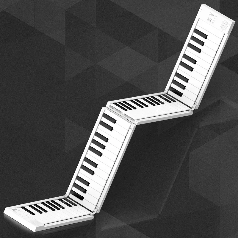 Portable Hand-Rolled Piano 88 Keys Folding Keyboard Support Headphone Output Professional Electronic Piano for Beginner Student
Portable Hand-Rolled Piano 88 Keys Folding Keyboard Support Headphone Output Professional Electronic Piano for Beginner Student