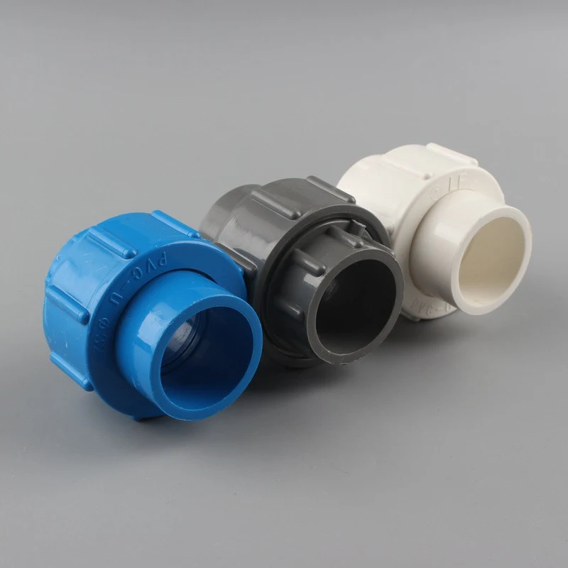 1pc 32mm PVC Plastic Union Connector PVC Water Supply Pipe Fittings Connect 1'' PVC Pipe Fish Tank Garden Irrigation Accessories
1pc 32mm PVC Plastic Union Connector PVC Water Supply Pipe Fittings Connect 1'' PVC Pipe Fish Tank Garden Irrigation Accessories