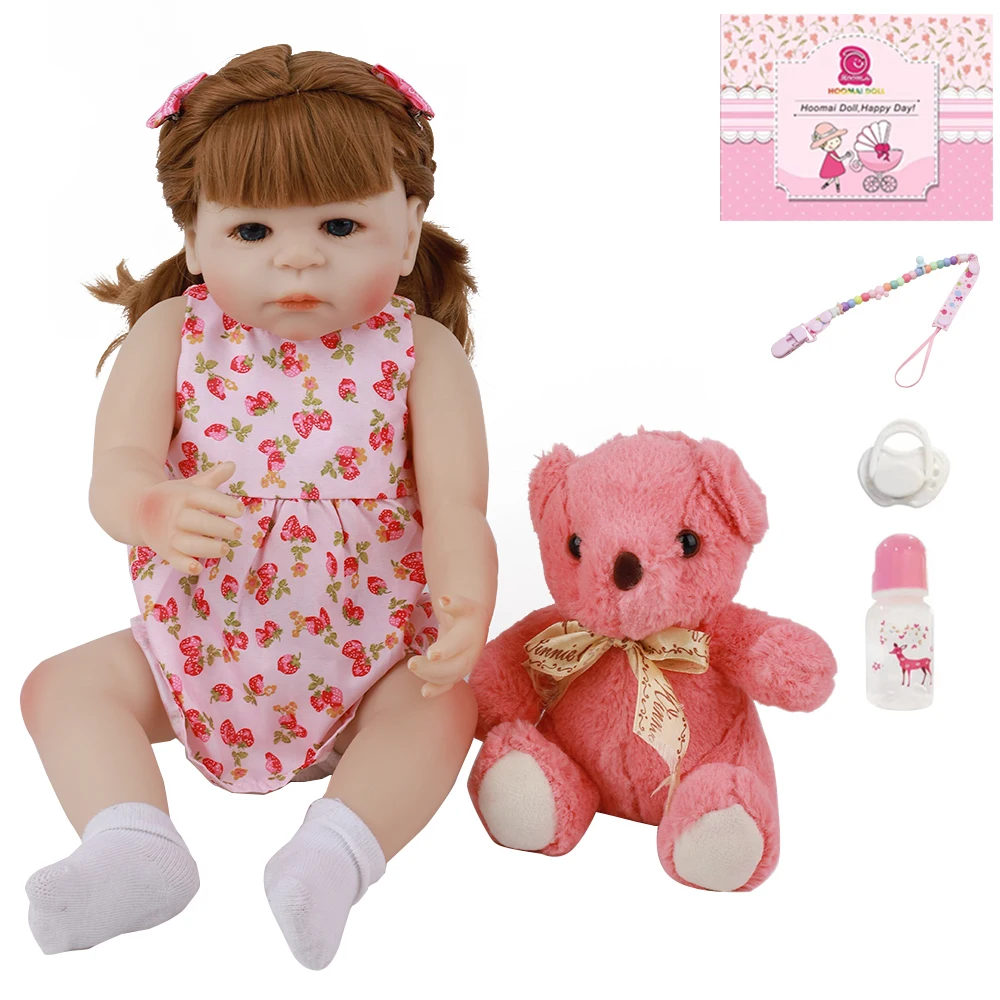 Hot Sale 18 Inch All Silicone Baby Doll Newborn ToyAlive Cute 48CM Fashion Princess Vinyl Reborn Dolls For Toddler Birthday Gift
Hot Sale 18 Inch All Silicone Baby Doll Newborn ToyAlive Cute 48CM Fashion Princess Vinyl Reborn Dolls For Toddler Birthday Gift