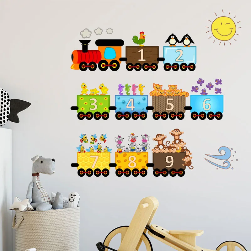Cute Animal Train Wall Stickers Decal Vinyl Art Kids Baby Nursery Room Cartoon Decor Home Decor
Cute Animal Train Wall Stickers Decal Vinyl Art Kids Baby Nursery Room Cartoon Decor Home Decor
