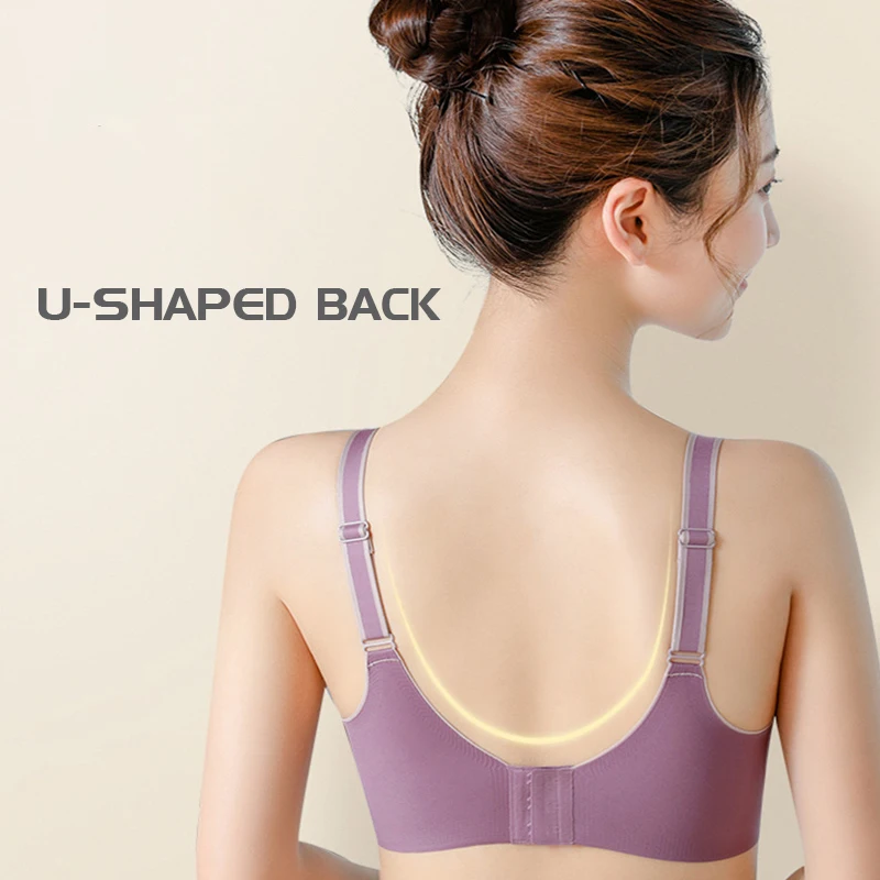 Latex Seemless Women's Underwear Bra Wireless One Piece Push Up Sports Comfortable Without Bones Female Plus Size Bralette
Latex Seemless Women's Underwear Bra Wireless One Piece Push Up Sports Comfortable Without Bones Female Plus Size Bralette