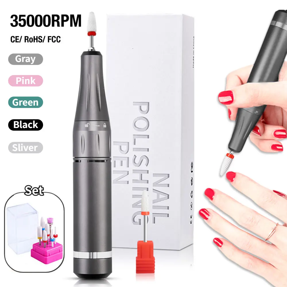 35000RPM Nail Drill Machine for Manicure Machine Pedicure With Electric Nail Files Professional Electric Nail Sander for Salon
35000RPM Nail Drill Machine for Manicure Machine Pedicure With Electric Nail Files Professional Electric Nail Sander for Salon