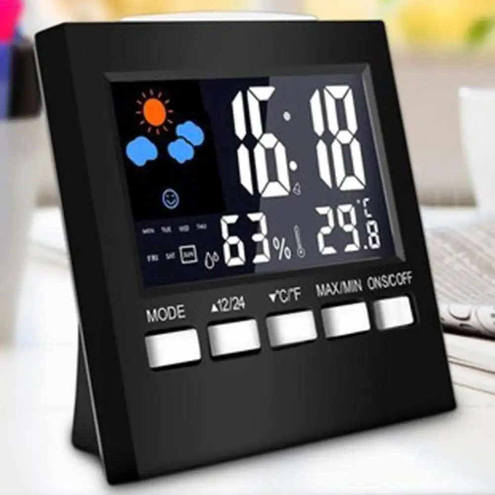 LED Display Alarm Clock Temperature Calendar USB Powered Electronic Multifunction Snooze Desk Clock Weather Desk Table Clock
LED Display Alarm Clock Temperature Calendar USB Powered Electronic Multifunction Snooze Desk Clock Weather Desk Table Clock