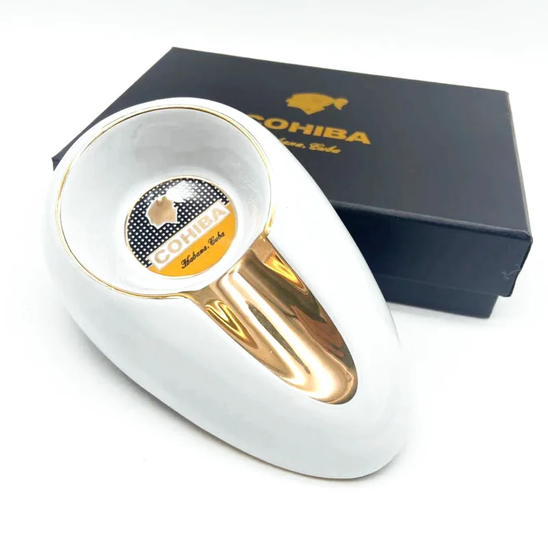 Пепельница для сигар COHIBA, керамическая автомобильная пепельница, роскошная подставка для сигар 1 шт., портативные аксессуары для курения та...
Пепельница для сигар COHIBA, керамическая автомобильная пепельница, роскошная подставка для сигар 1 шт., портативные аксессуары для курения та...