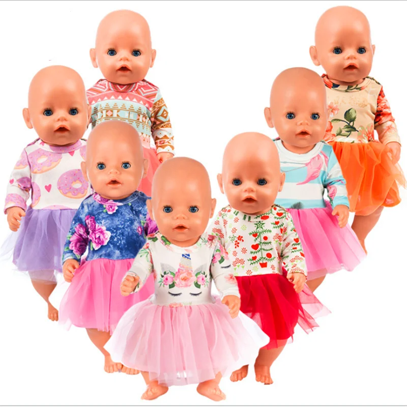 2021 New Baby New Born Fit 18 inch Doll Clothes Accessories Unicorn Veil Dress For Baby Birthday Gift
2021 New Baby New Born Fit 18 inch Doll Clothes Accessories Unicorn Veil Dress For Baby Birthday Gift