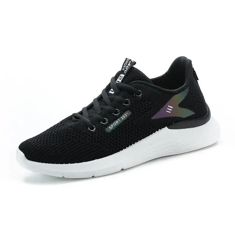 Sports shoes ladies casual spring and autumn pure color breathable walking fashion flying woven sports women's shoes
Sports shoes ladies casual spring and autumn pure color breathable walking fashion flying woven sports women's shoes