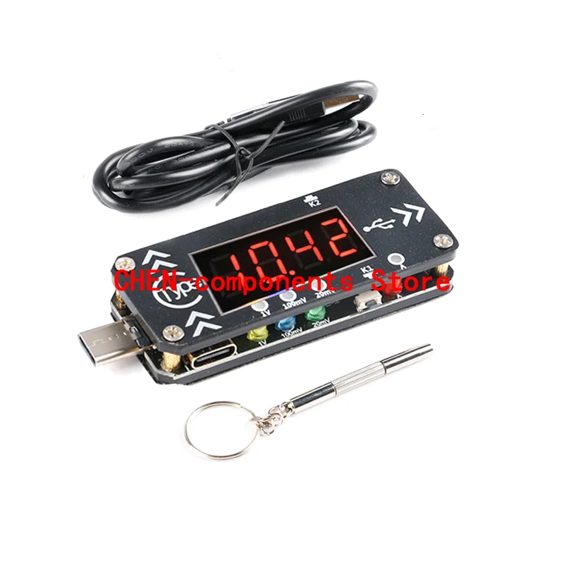 XY-WPDT Type-c PD Quick Charge Trigger Module DC Digital Display Voltage Current Meter Tester Support PD2.0 PD3.0 Protocol
XY-WPDT Type-c PD Quick Charge Trigger Module DC Digital Display Voltage Current Meter Tester Support PD2.0 PD3.0 Protocol