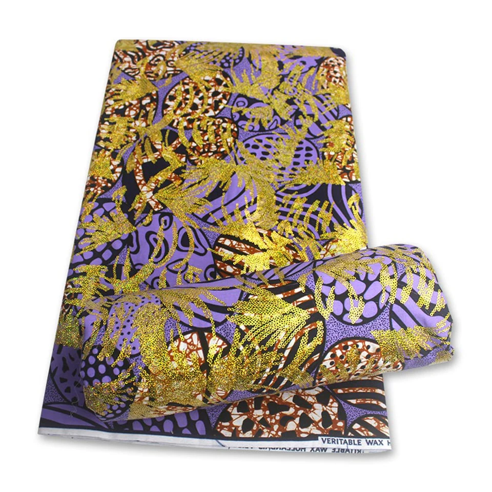 Latest Sequins African Fabrics 100% Cotton Batiki Wax Prints Kitenge/Pagnes/Kikwembe Embroidered Sequins YXL-151
Latest Sequins African Fabrics 100% Cotton Batiki Wax Prints Kitenge/Pagnes/Kikwembe Embroidered Sequins YXL-151